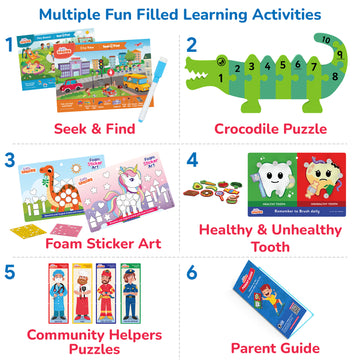 Play and Learn Kit | 3-6 years | DIY Activity Kit