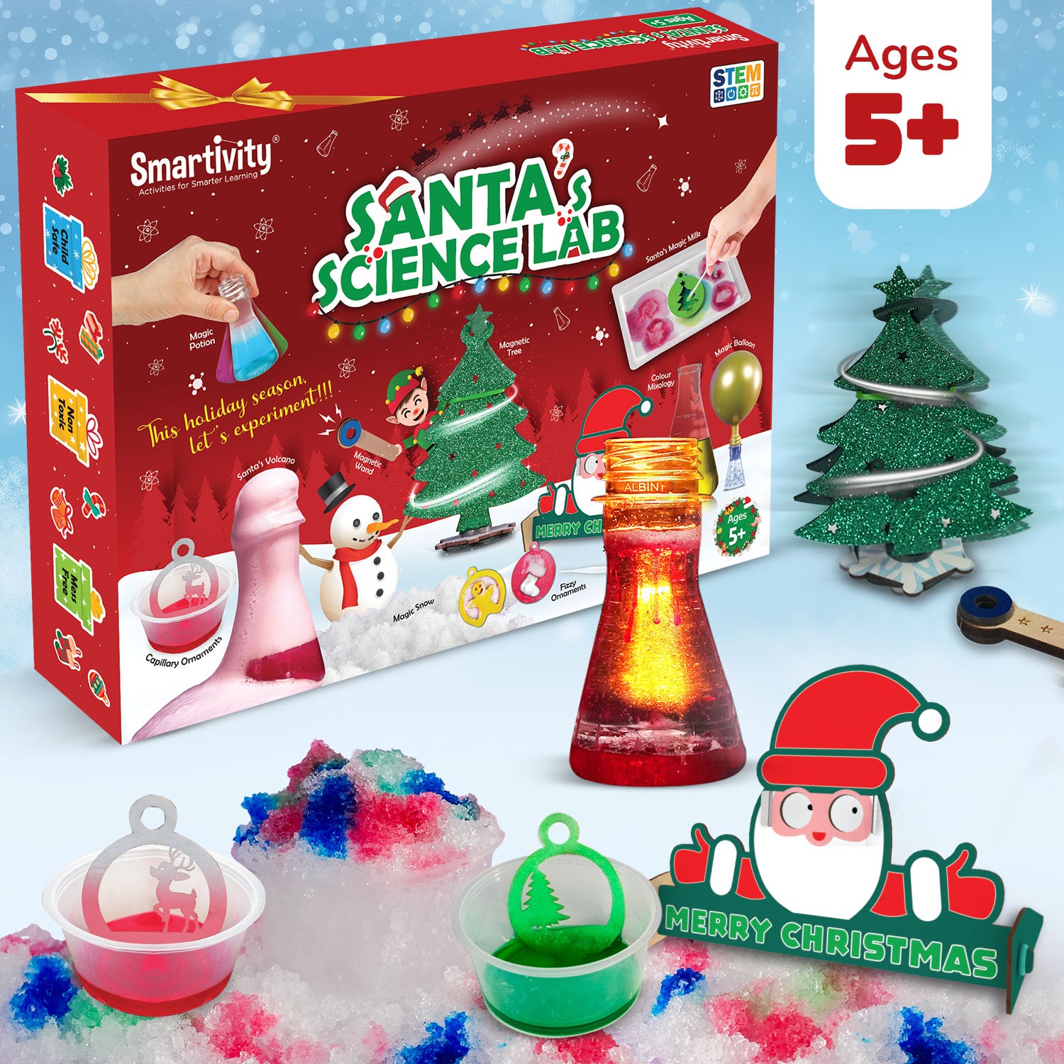 Santa’s Science Lab | 5-8 years | SCIENCE KIT