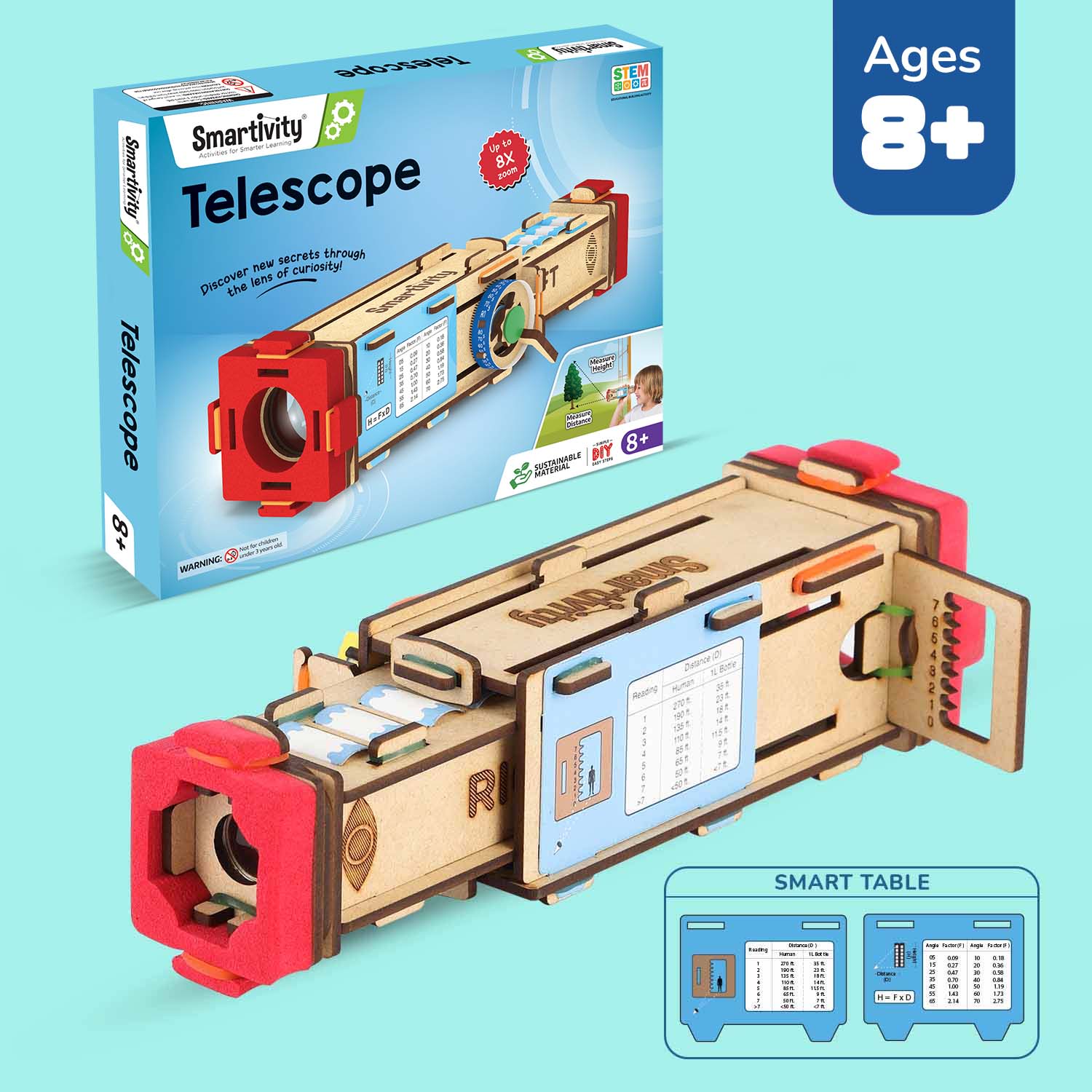 Pirate’s Telescope | 8-14 years | DIY STEM Construction Toy