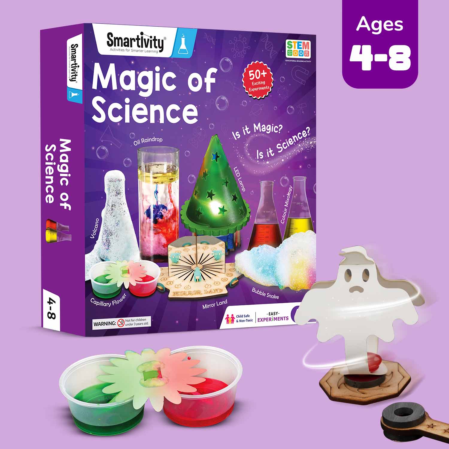 Magic of Science | 4-8 years | DIY Science Experiments